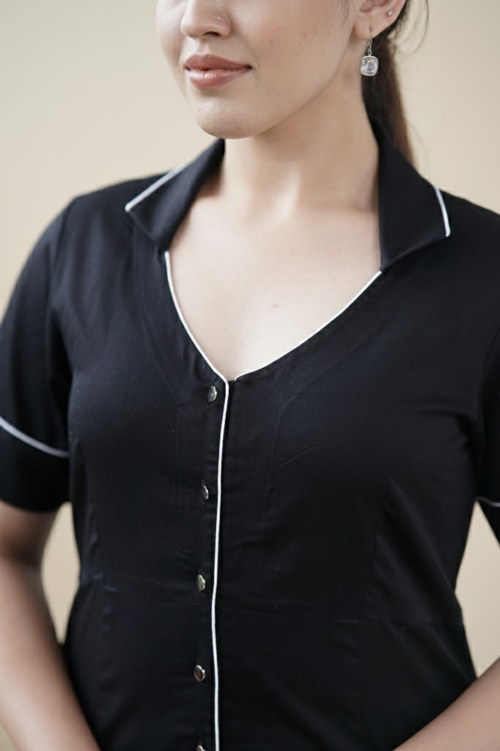 Black And White Edit Dress