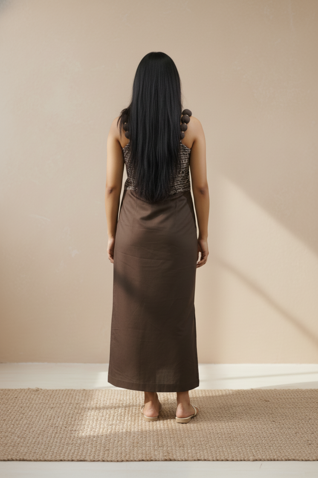 Knotline Cotton Dress