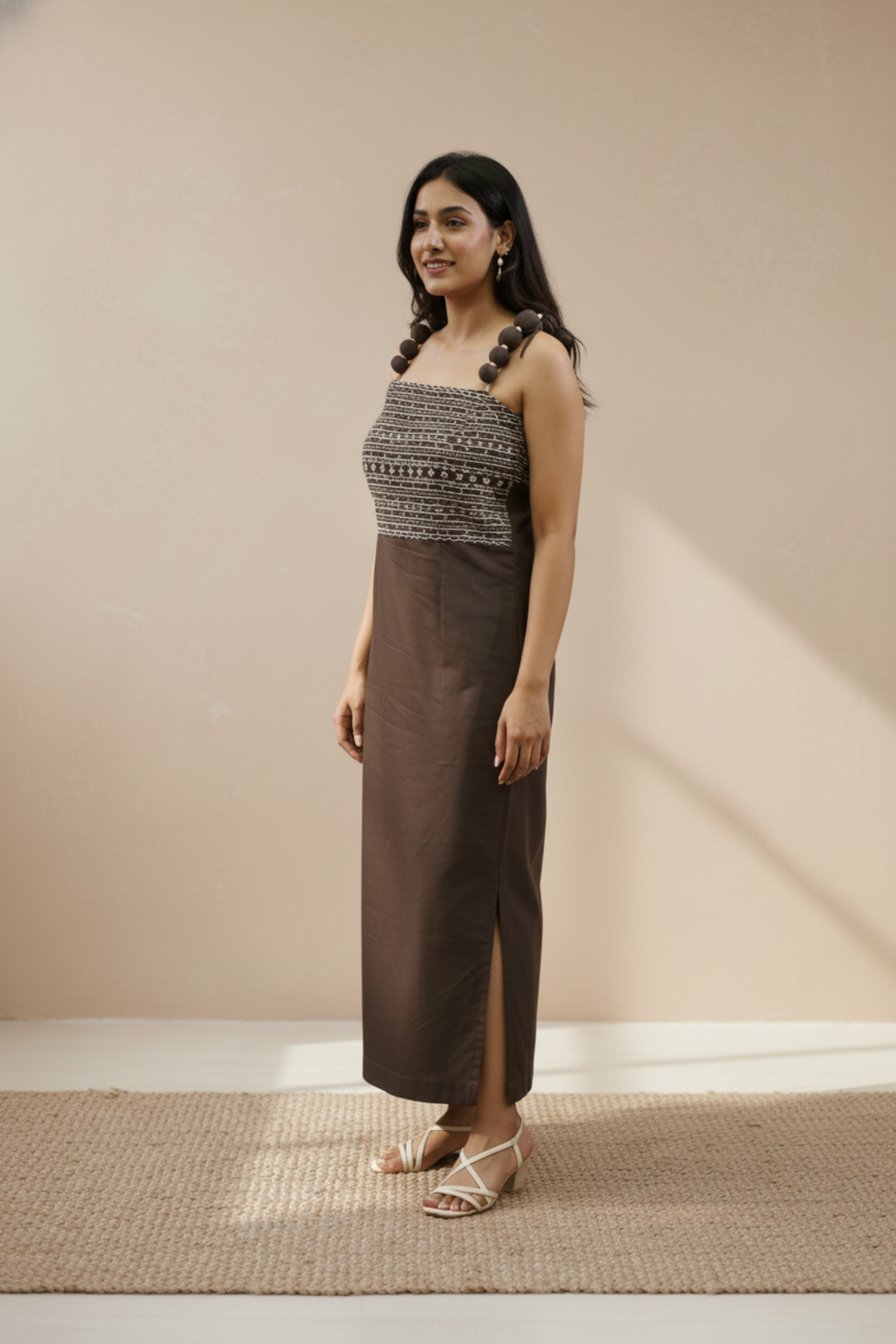 Knotline Cotton Dress