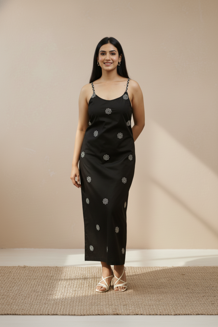 Moonlight Poplin Dress