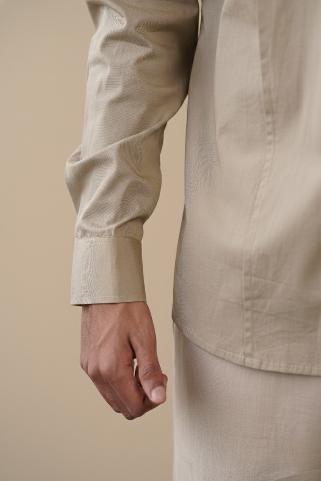 Desert Khaki Organic Cotton Regular Fit Shirt (Workwear)