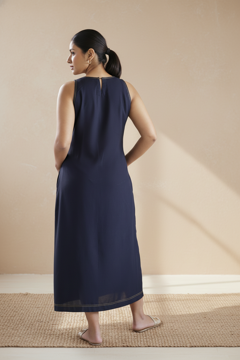 Midnight Eco Vero Dress