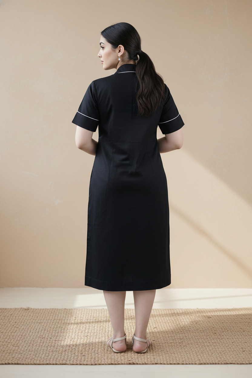 Black And White Edit Dress