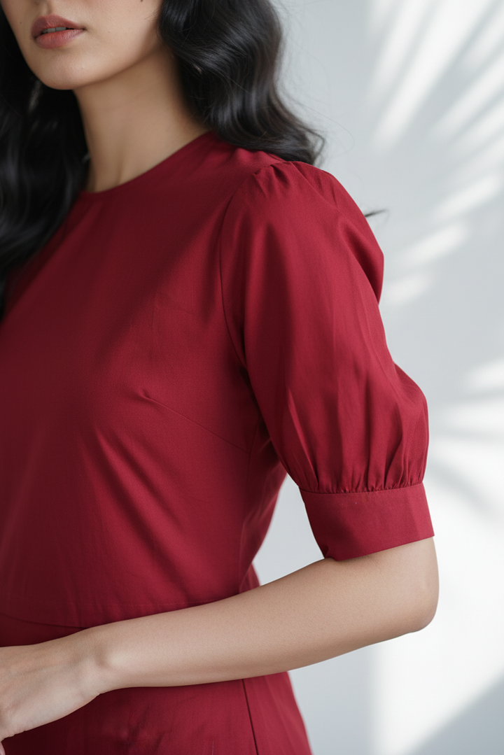 Red Petal Co-ord Set