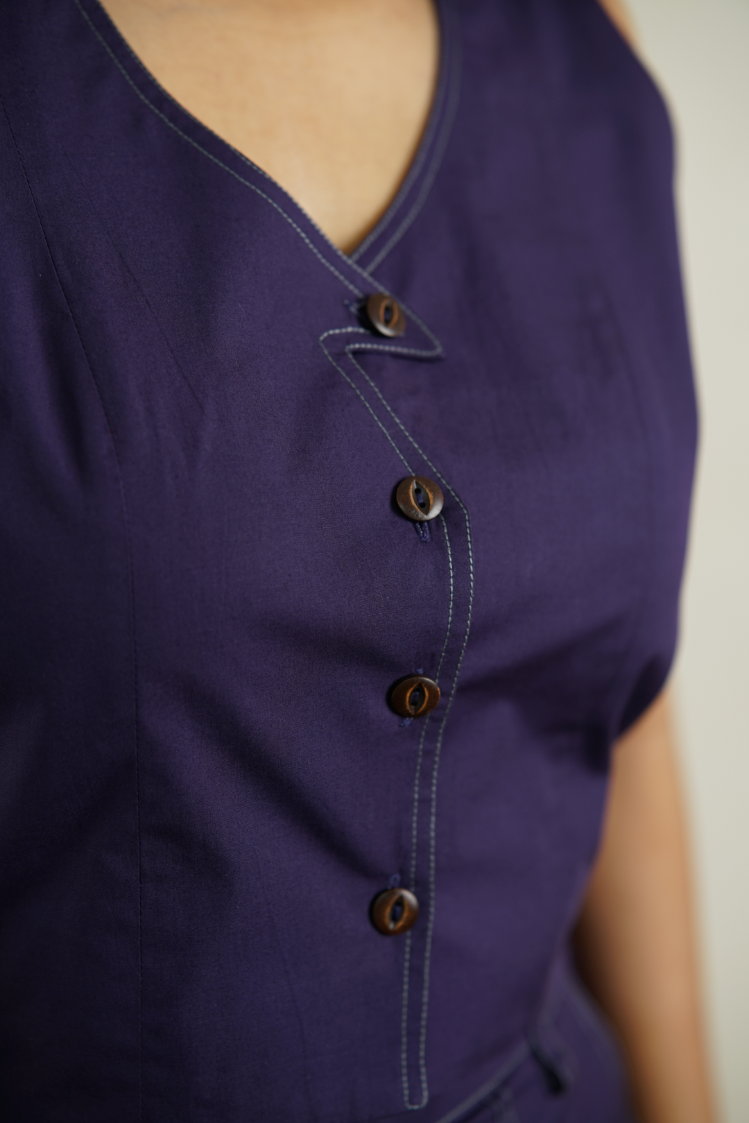Berry Purple Organic Cotton Co-ord Set