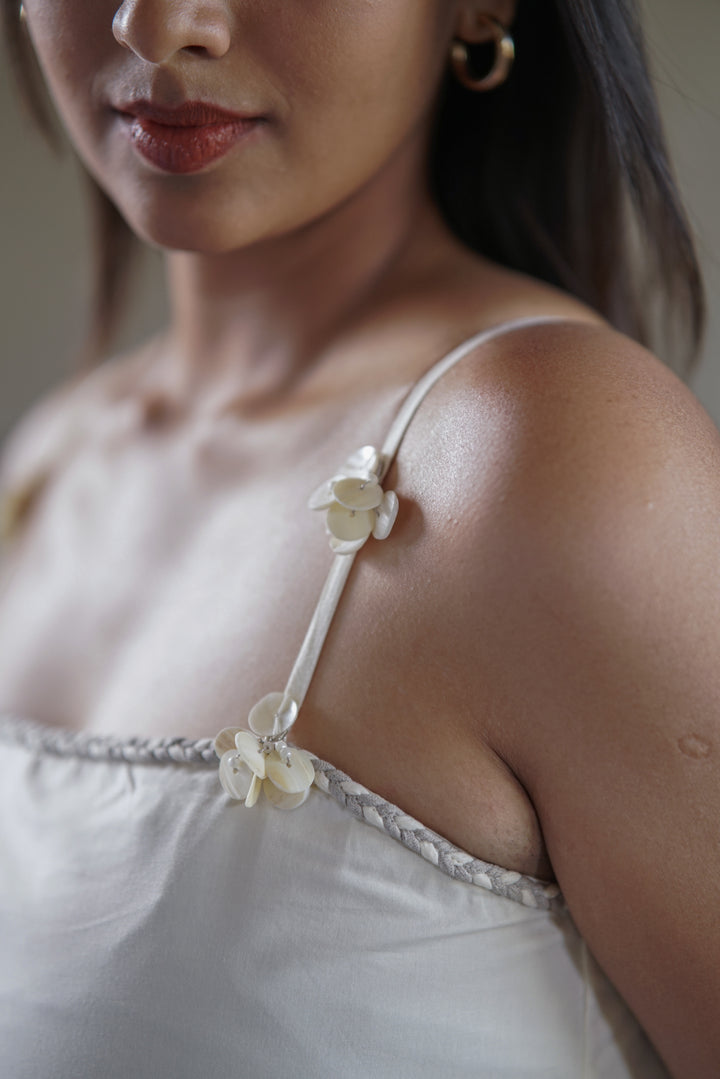 Crema Shell Dress | Straight Fit in Organic Cotton
