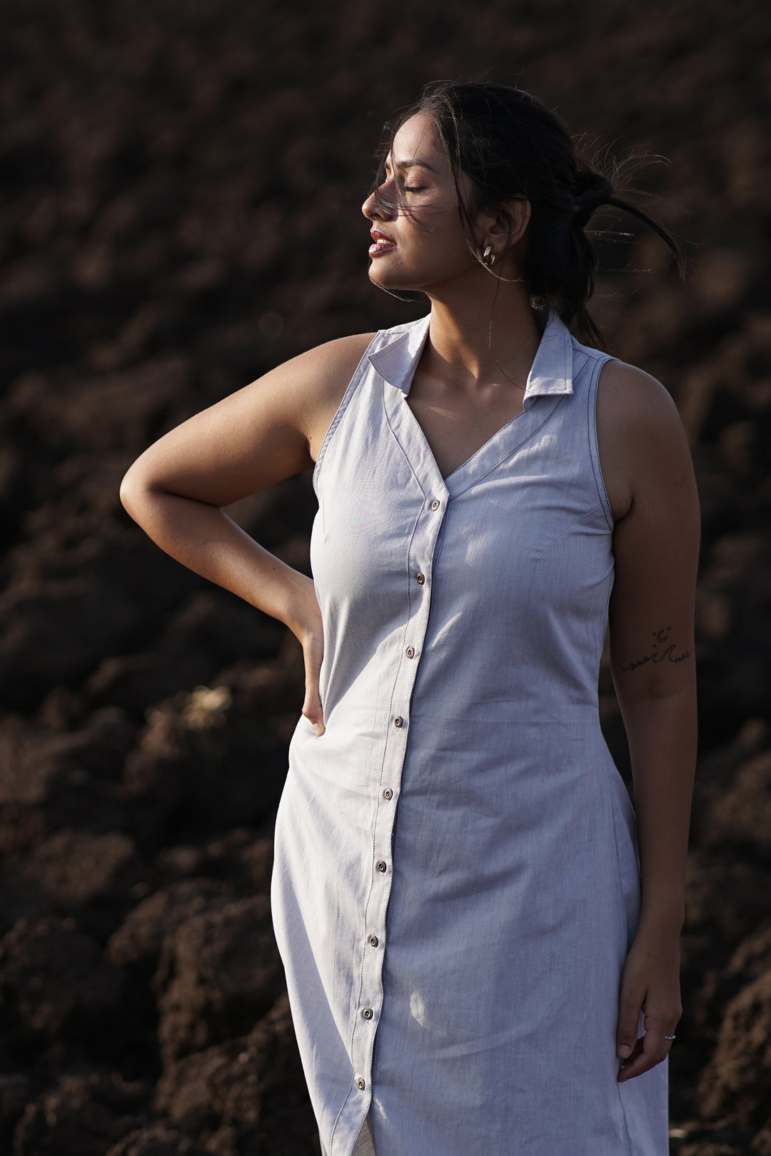 The Caela Halter Dress