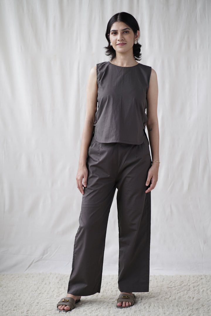 Tosta Set | Cord Co-Ord in Organic Cotton Poplin