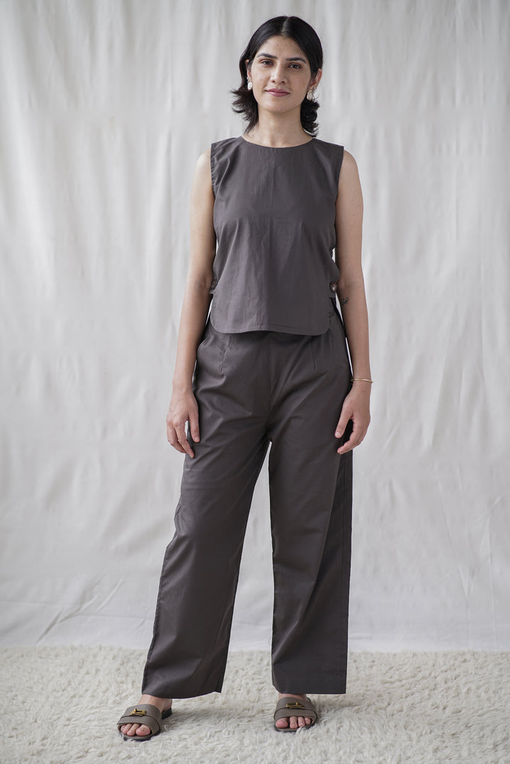 Tosta Set | Cord Co-Ord in Organic Cotton Poplin