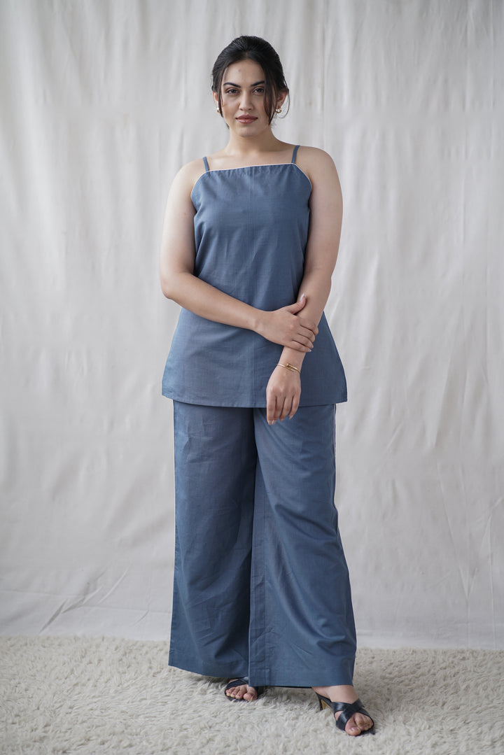 Nube Set | Relaxed Cord Co-Ord in Cotton Linen