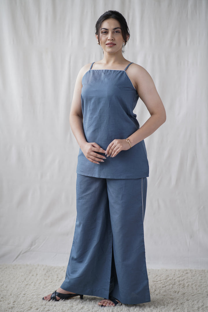 Nube Set | Relaxed Cord Co-Ord in Cotton Linen