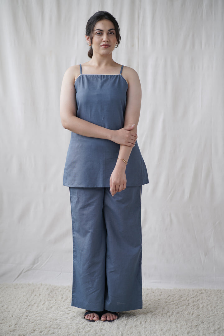 Nube Set | Relaxed Cord Co-Ord in Cotton Linen