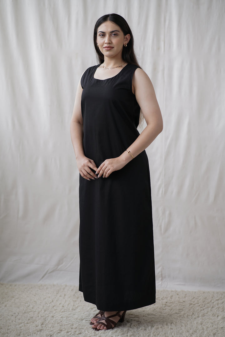 Nera A-Line Dress | Organic Cotton Poplin