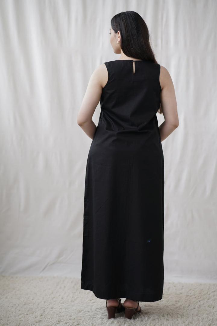 Nera A-Line Dress | Organic Cotton Poplin
