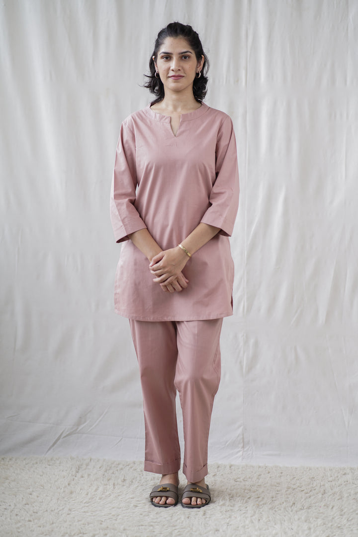 Mauven Set | Organic Cotton Poplin Co-Ord