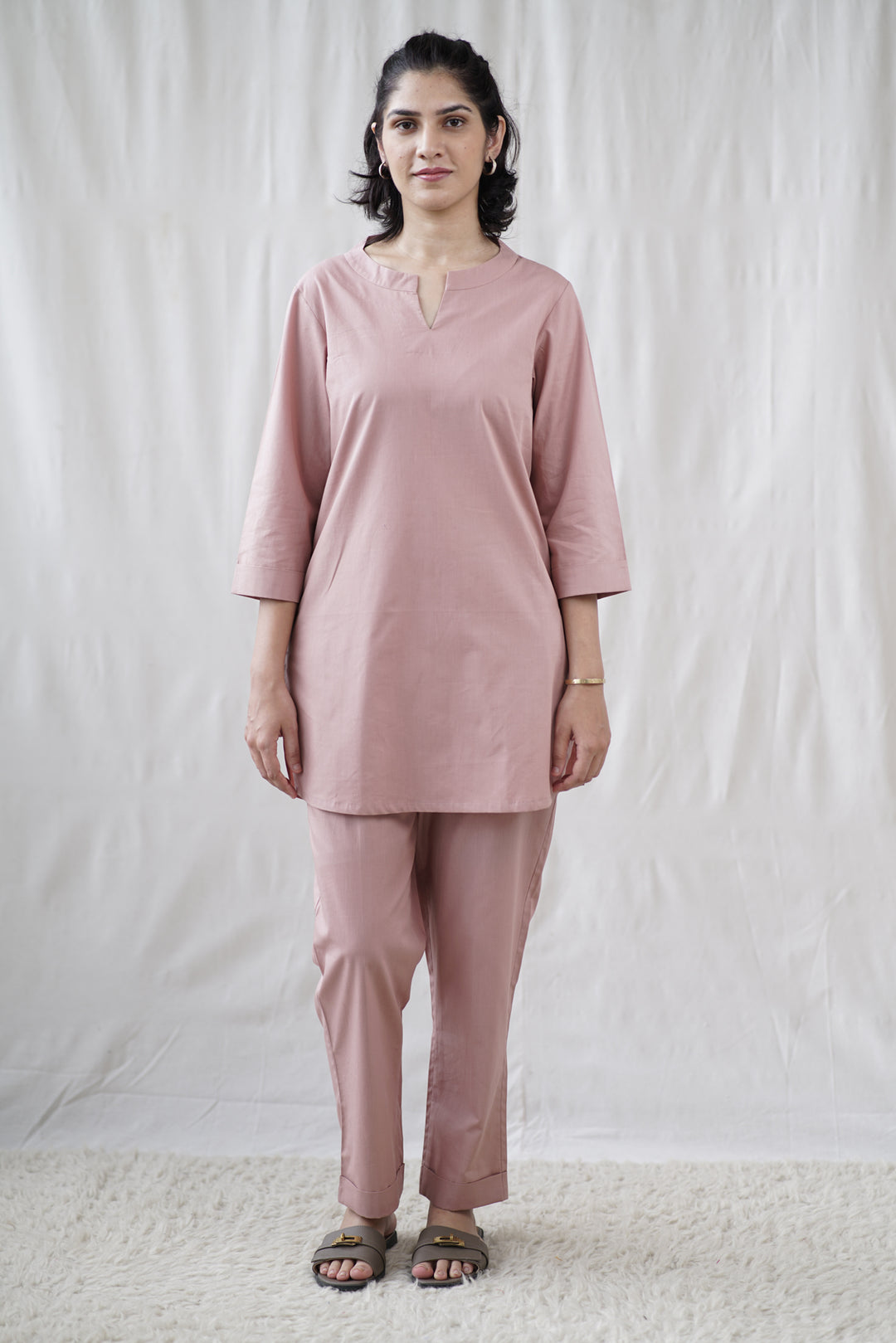 Mauven Set | Organic Cotton Poplin Co-Ord