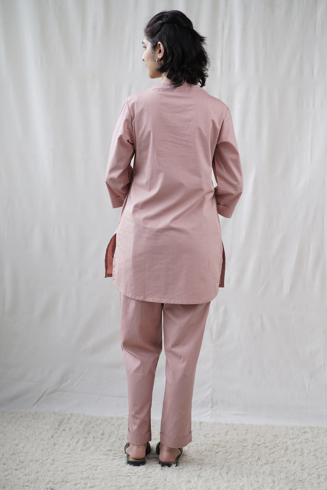 Mauven Set | Organic Cotton Poplin Co-Ord