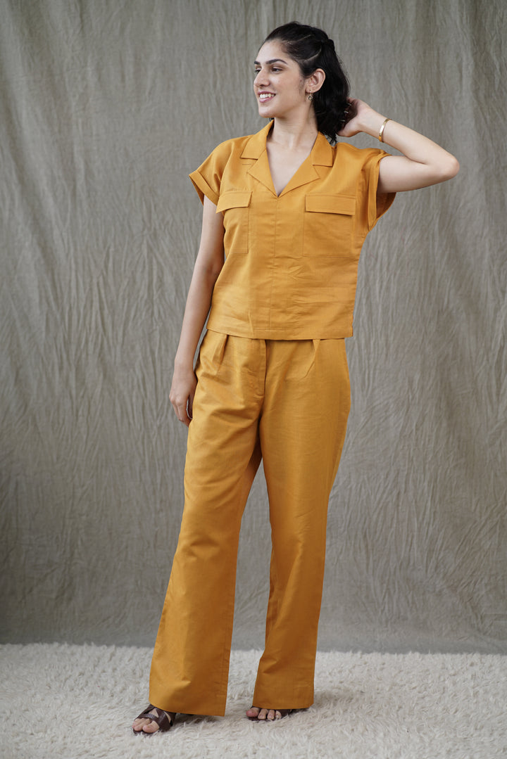 Ocrea Set | Cotton Linen Cord Set