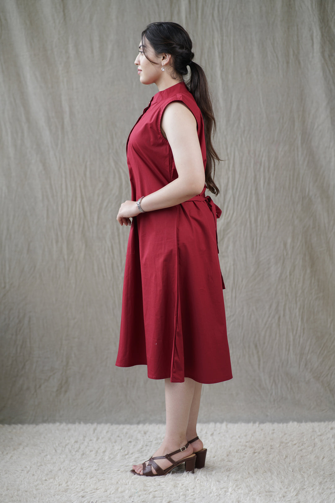 Carmona Dress | Cotton Poplin Tent Silhouette