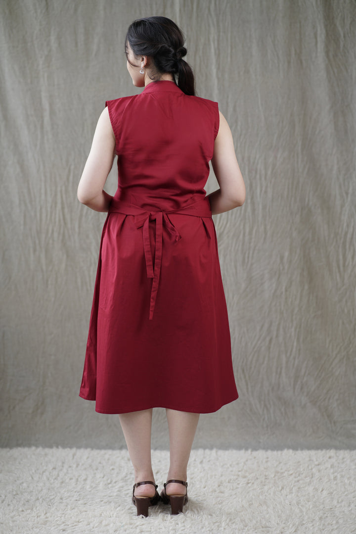 Carmona Dress | Cotton Poplin Tent Silhouette