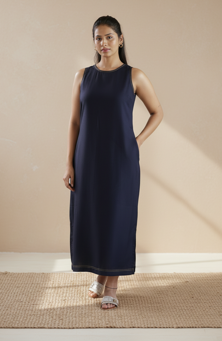 Midnight Eco Vero Dress