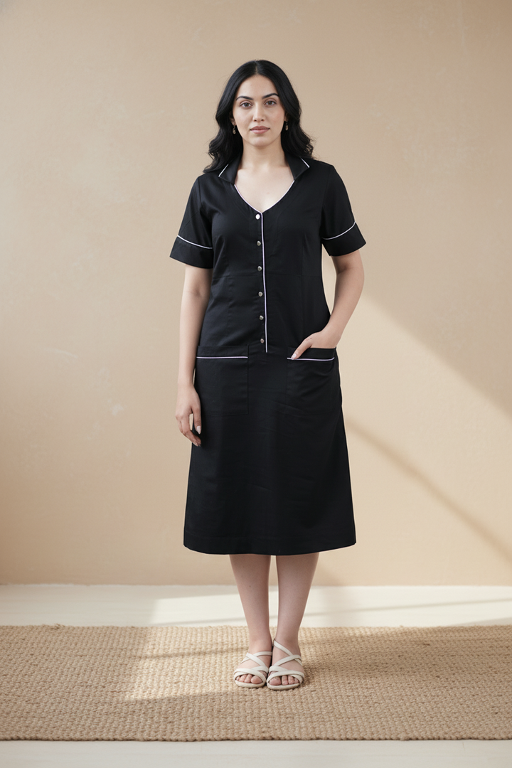 Black And White Edit Dress