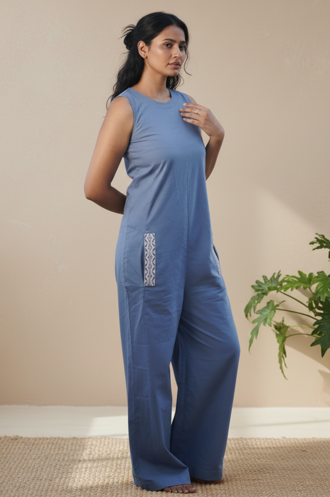 Caesia Embroidered Jumpsuit