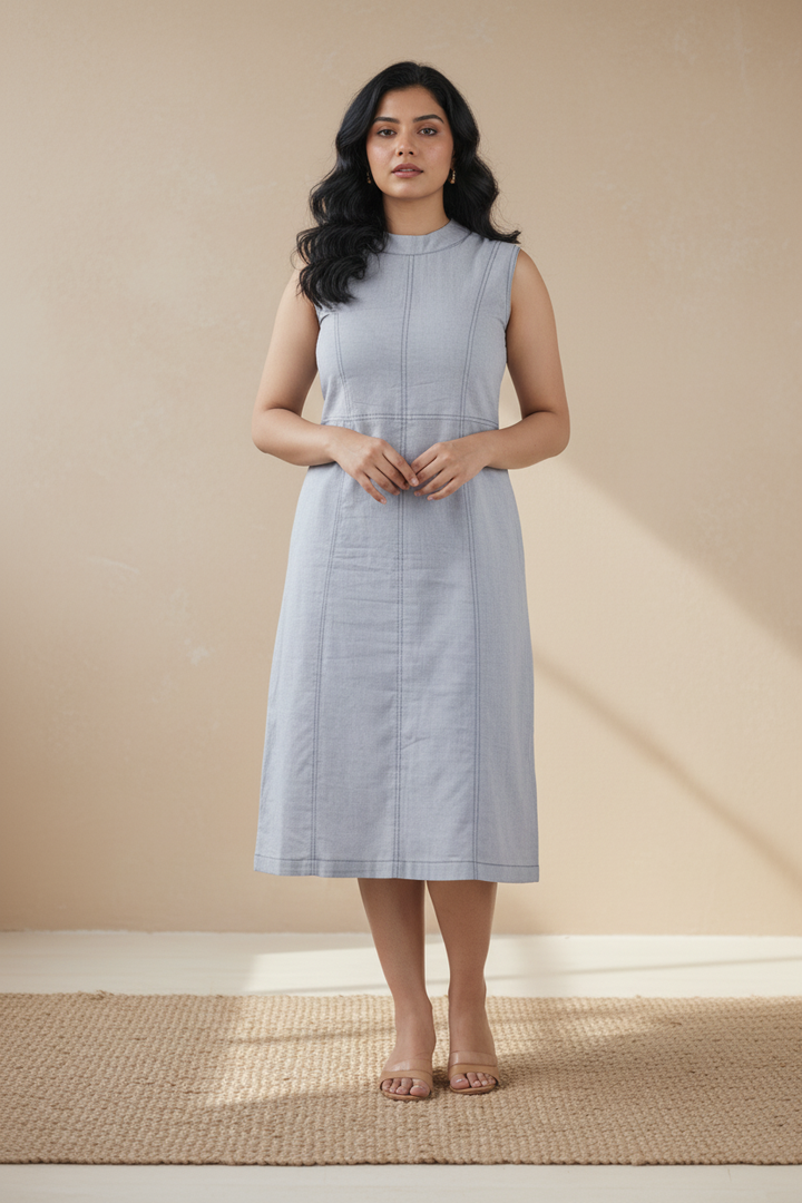 Denim Edit Organic Twill Dress