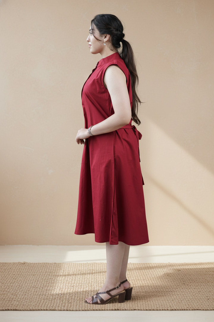Cherry Flare Dress