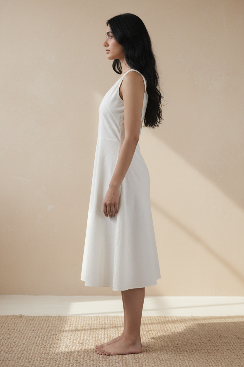 Pearl Organic Cotton Dress