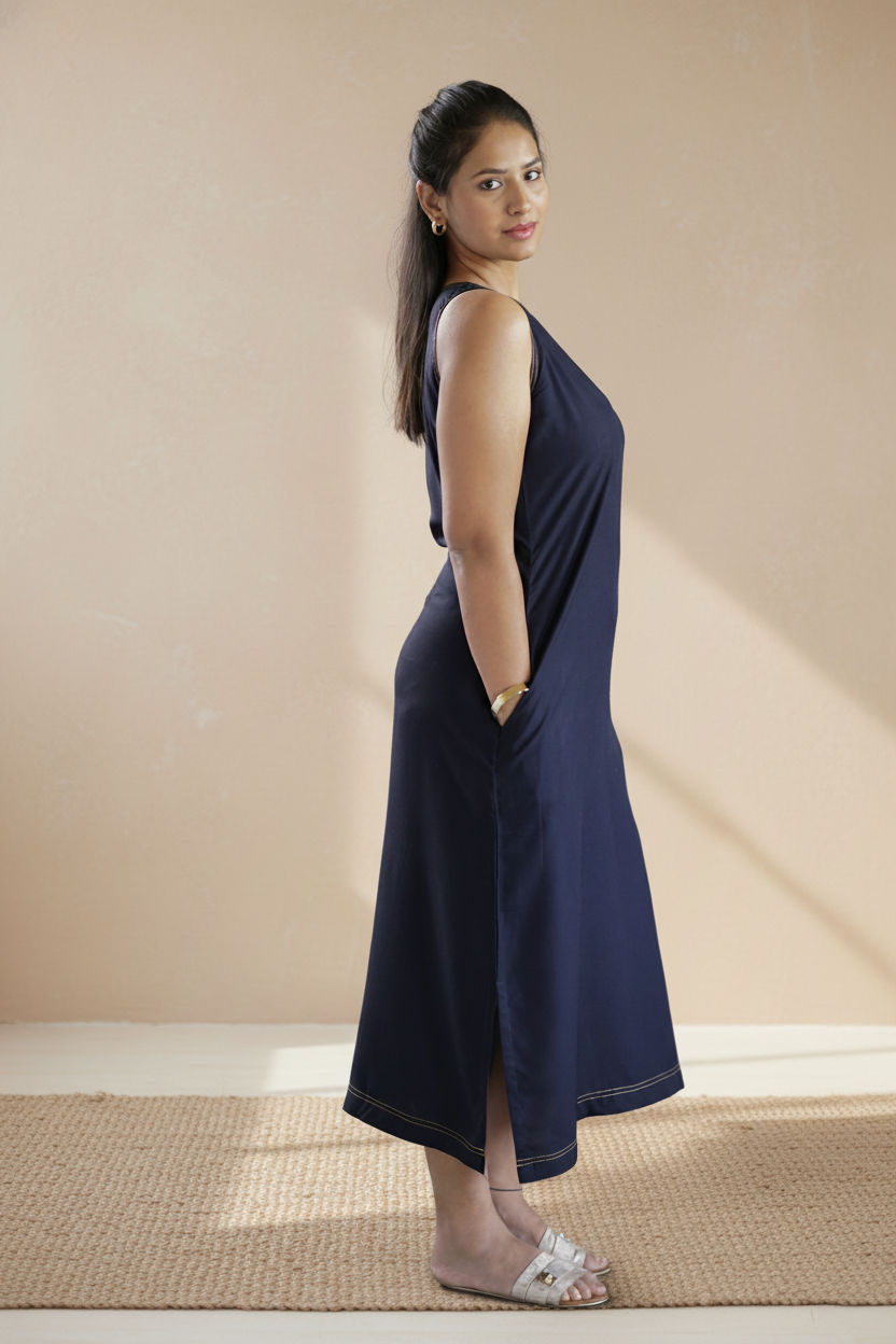 Midnight Eco Vero Dress