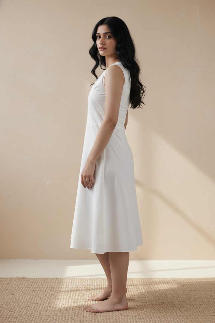 Pearl Organic Cotton Dress