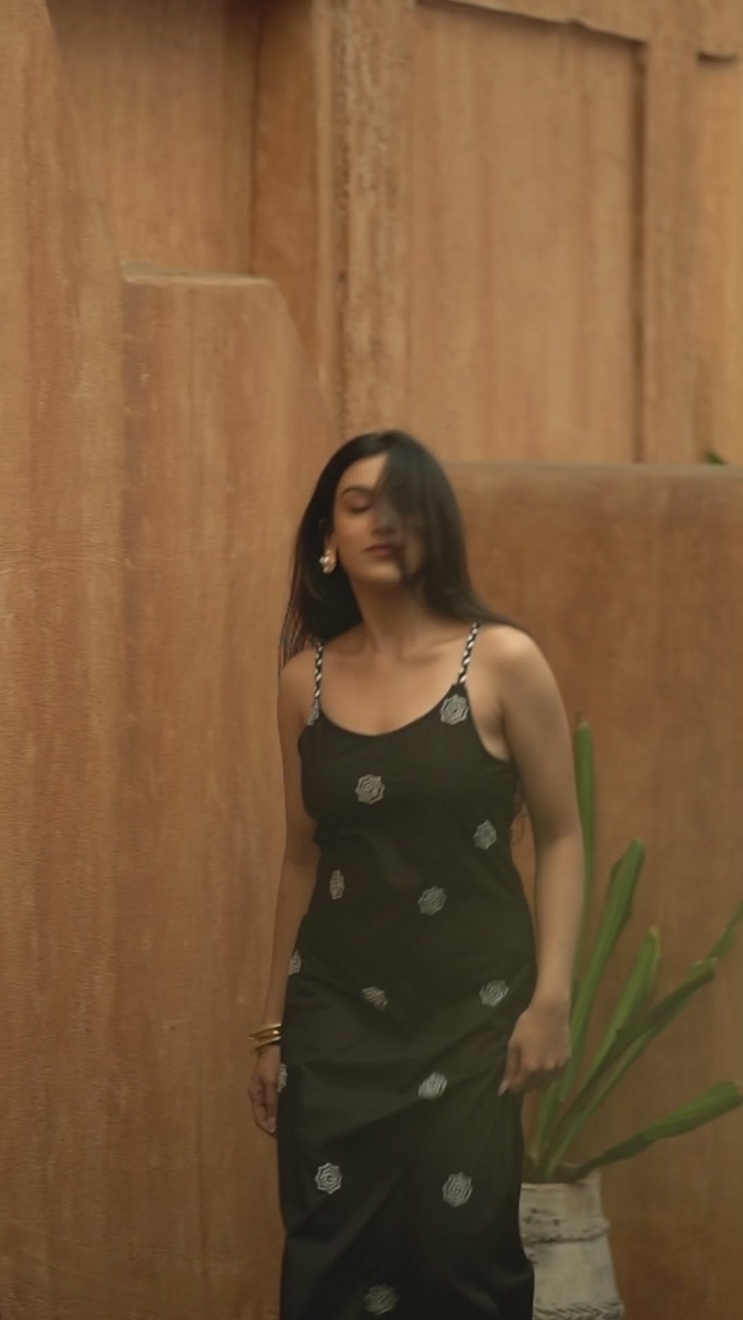 Moonlight Poplin Dress