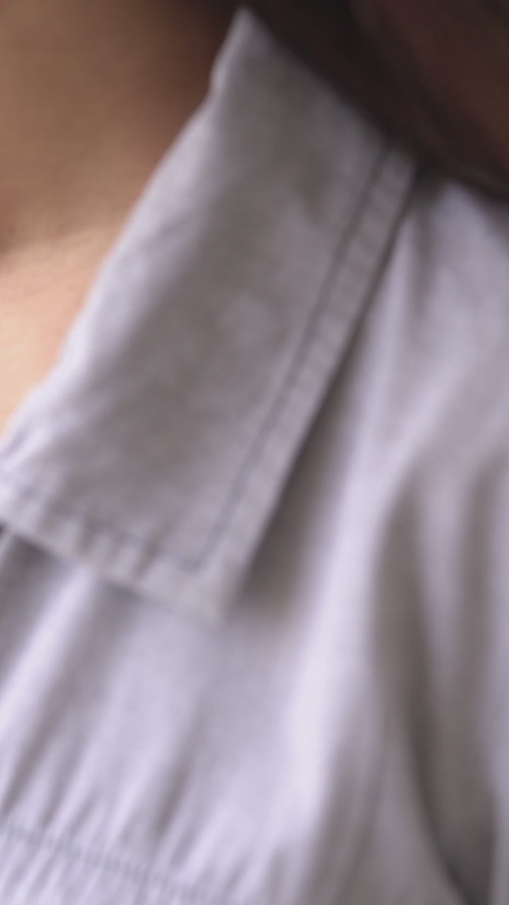 Denim Blue Ease Shirt Dress